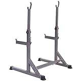 Barbell Stand Weight Lifting Rack Gym Family Fitness Fitness Barbell Stands Squat Rack,Multifunction Indoor Weightlifting Racknti-Slip Feetdjustable Height and Width,Strength Training, Home Gym