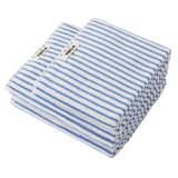 Tekla - Terry Towel Costal Stripes 100x150 cm - Handdukar och badlakan