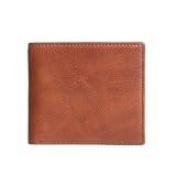 Plånbok i äkta läder Vintage kort nötskinn för män Pengaclip Mjukt läder Clip Myntväska
