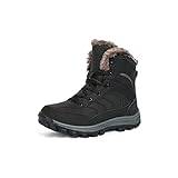 VIPAVA snökängor för män Utomhus Vandringsskor Män Trekking Skor Walking Climbing Vandring Skor Mountain Sneakers Stövlar Jakt Men Skor (Color : Black fur 4-7, Size : Size 8-US)