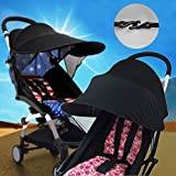 Barnvagnsskydd universell solskydd canopy barnvagn anti-UV skydd lätt passform