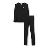 McKinley unisex Yahto Yaal Iii underlager underkläder, svart natt, 140, Svart natt, 140 cm