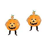 VALICLUD 2 St Halloween kostym haloween pumpkin funny cosplay pumpor dress cospaly kostymer glöd kostym sjömanshatt hallowen kostym klänningar semesterdräkt pumpa Kläder uppblåsbar kostym