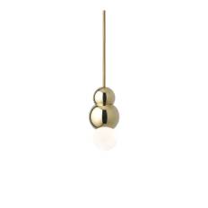 Michael Anastassiades - Ball Light Small Pendant Flex Polished Brass - Pendellampor