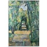 Paul Cezanne Poster《Avenue At Chantilly》Canvasmålning Paul Cezanne Väggkonst Paul Cezanne Prints För Hem Väggdekor Bild 50x70cm Ingen ram