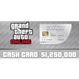 Grand Theft Auto Online - $1,250,000 Great White Shark Cash Card