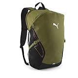 PUMA Plus Pro Backpack ryggsäck, Olive Green-Rickie Orange, OSFA Unisex vuxna, Olive Green-Rickie Orange, one size
