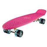 Ridge PB-27-rosa-klarblå skateboard, rosa/klar blå, 69 cm