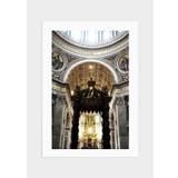 St peters basilica poster - 30x40
