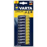 AA Varta Longlife LR06 Alkaliskt 30-pack