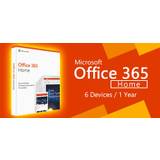 Microsoft Office 365 Home 6-PCs/MACs 1 Year