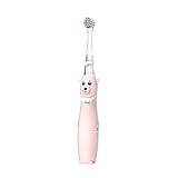 CLISPEED Silikon Tandborste 1 St tandborste för barn tonåring tandborste roterande tandborste tandborstar för barn elektrisk tandborste batteridriven tandborste vattentät gåva rosa
