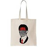 Red Room Mixed With Agent Cooper Design Canvas Tote Bag