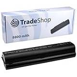 Trade-Shop batteri 8 800 mAh kompatibel med Hewlett Packard HP Pavilion dv6-1110eg dv6-1110eh dv6-1110ej dv6-1050us dv6-1053cl dv6-1055ee dv6-1025ez