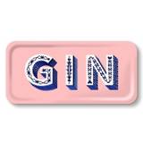 Gin Bricka 32x15 Cm - Pink