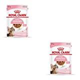 Royal Canin Kitten Sterilised Gravy | Dubbelpack | 2 x 12 x 85 g | Våtfoder för kastrerade kattungar i tillväxt | Från 6 till 12 månaden | Mjuk konsistens för mjölktänderna