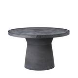 Broste Copenhagen Fiberclay Outdoor Table Dark Charcoal | Outlet - Small