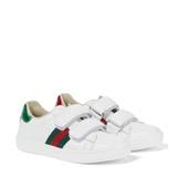 Gucci Kids Ace leather sneakers - white - EU 27
