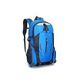 ASADFDAA ryggsäck Classic Travel Backpack Men Waterproof Hiking Computer Laptop Backpack Bag Men School Sport Backpack Men Outdoor Bag Wome (Color : Blu)