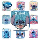 Disney Lilo & Stitch Woman Pu Fashion Coin Bag Cute Stitch Coin Purse Lady Mini Credit Card Holder Short Wallet