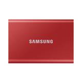 SAMSUNG Portable SSD T7 2 TB USB 3.2 Gen2 Typ-C Metallic Red