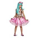 Disguise Peppa-Mint Classic Shoppies Costume, Pink/Brown, Medium (7-8)