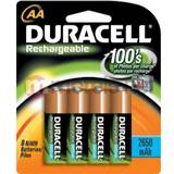 Duracell PreCharged - Batteri 4 x AA-typ - NiMH - (uppladdningsbara) - 2400 mAh