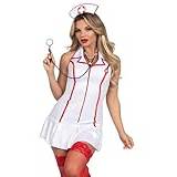 Leg Avenue Head Nurse Damen Kostüm, XL (Weiß)