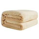 KaariFirefly lyxig mjuk flanellfilt förtjockad varm enfärgad sovrum soffa matta 50x70cm Khaki