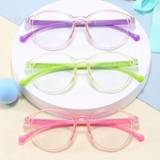 3 Pairs Unisex Ultra-Light Round Anti-Blue Light Glasses For Watching Phone, Playing Computer, Watching TV, Radiation Protection, Optic Frame Gift Wit