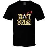 Hot Ones Hot Sauce Logo T Shirt BlackOne Size