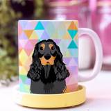 Personalised Dog Lover Mug Daze Harlequin