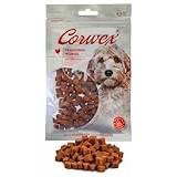 Corwex Träningskub hundsnacks med kyckling, monoprotein, träningsmellanmål, spannmålsfritt godis för hundträning (16 x 70 g, kyckling)