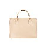 SSWERWEQ Handväskor för kvinnor Felt handbag large capacity Tote bag simple gift storage bag Ultra-light Laptop Bag, Tilt Shoulder Bag (Color : Beige)