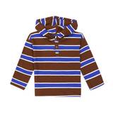 Mini Rodini Striped cotton hoodie - multicoloured - Y 3-5