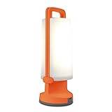 Solar bordslampor Nödljus nattlampa USB-driven sänglampa för utomhuscamping, vardagsrum, Portable Touch liten bordslampa, 1,2W, 4000K, 120LM (Färg: Orange)