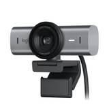 LOGITECH - MX Brio 4K webbkamera (graphite) Ultra HD 4K, 4K/30fps, 1080p/60fps, brusreducering, AI-förbättrad bild, USB-C