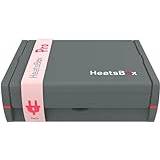 Faitron HeatsBox Pro, elektrisk matlåda, mobil varmhållningslåda för uppvärmning av mat, värme från alla 4 sidor, kontrollerad app, läckagesäker rostfri skål (925 ml), 100 watt, grå