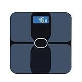 GeRRiT Bluetooth Body Fat Scale elektronisk Digitalvåg Smart Viktvåg Golv Badrumsvåg Balansvägning BMI-index