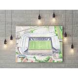 Birmingham City Fc St Andrews Stadium Canvas Print