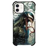 Marvel Venom Phone Case For iPhone And Samsung Galaxy Devices - Venom Side View Portrait Illustration