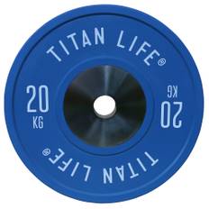 TITAN LIFE Elite Bumperplates Viktskivor 20 kg (1 st)