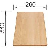 Blanco cutting board 225362 54 x 26 cm, solid beech