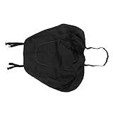 Solskydd för barnvagn, elastiskt parasoll filt för barnvagn för utomhusaktiviteter (svart)