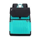 ASADFDAA ryggsäck för kvinnor 1pc Backpack for Men And Women Waterproof Student Schoolbag Backpack Bags Large Size Travel Shoulder Bags (Color : Dark blue to black)