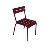 Fermob - Luxembourg Chair, Black Cherry - Röd - Balkong- och caféstolar - Metall