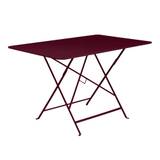 Fermob - Bistro Outdoor Table 117 cm - Black Cherry - Svart - Matbord utomhus - Metall