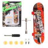 Mini finger skateboard, plast skate, kreativ dekompression leksak - A random