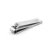 SSWERWEQ Nagelklippare Stainless Steel Nail Clipper Nail Cutting Machine Professionell Nail Trimmer Högkvalitativa Toe Nail Clipper Nail Tools (Color : Silver, Size : S)