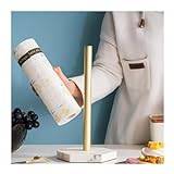 Pappersrullehållare för köket Kökspappershanddukshållare, Marmorrullpappershållare, Köks Vertikal Servetthållare av plastfolie Hushållspappershållare